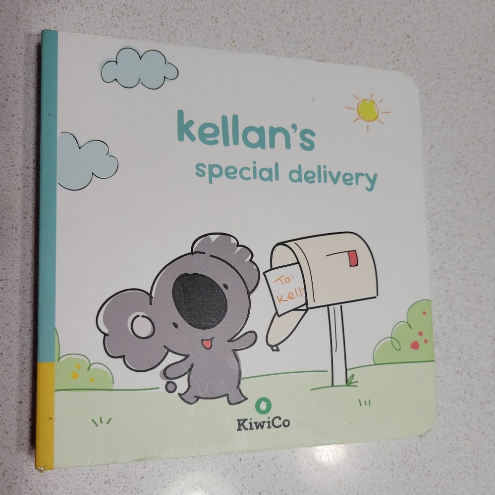 Kellan KiwiCo Board Book KELLAN’S SPECIAL DELIVERY